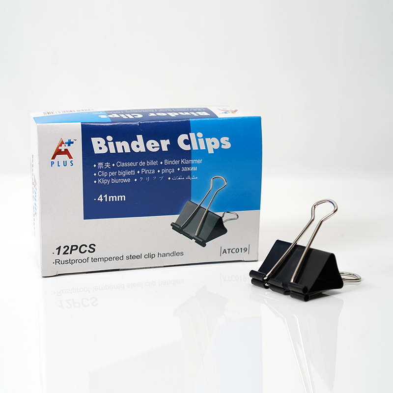 41mm de tamaño grande promoción el cuaderno de Black Metal de clips para  oficina - China 41mm clip de metal, Binder clips