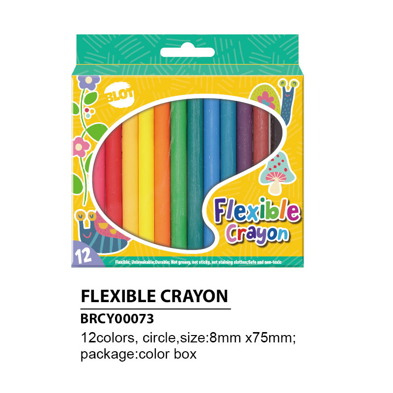 12 crayons Flexibles